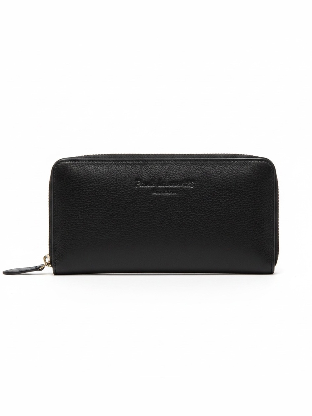 Pure Luxuries London Black Zip-around Wallet